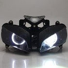 Fully Assembly Hid Projector Headlight White Angel Eye For Honda Cbr1000rr 04-07