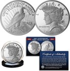 100th Anniversary Of The Final Peace Silver Dollar Coin With Certificate