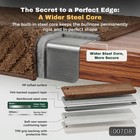 Non-slip Carpet Bullnose Stair Treads 14 Pack 9 5 X 30 Brown Mbigm  r049
