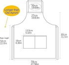 Bib Apron Adult Women Unisex Comfortable With Front Pocket Washable For Cooki   