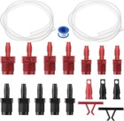 Master Cylinder Bleeder Kit Complete Brake Bleeder Kit With 22 In Clear Hose Cl