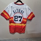 Jose Altuve 1986 Houston Astros Rainbow Cooperstown Jersey W  All Star Patch