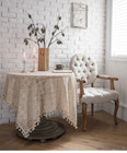 Lace Hollow Table Cloth Rectangle Wedding Party Decor For Dining Room Tablecloth