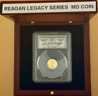 2019-w  2021   5 Gold Eagle Pcgs  Pr70 Wp Hoad Reagan Legacy Series