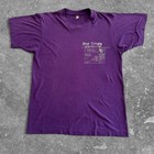 Vintage 80 s Greer High School Sc T-shirt Sz M Purple Screen Stars Single Stitch