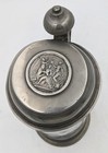 C18th Continental Silver Coin   Medal Mounted Pewter Tankard Flaggon