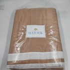 Matouk Alessandra Duvet Cover Full queen Ambrosia bone 600 Thread Count 