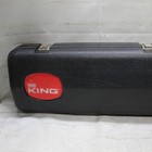King Hard Case Only For Trombone Vintage Brass Musical Instrument Black  37 