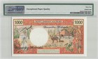 New Hebrides 1975  P20b Pmg Graded 65 Gem Uncirculated  Banknote 