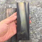 Natural Flower Sheep Horn Sheet Knife Blanks Plate Scales Handle Material Diy