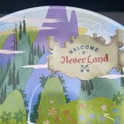 Disney Parks Neverland Plate Think Happy Thoughts 7 Inch Peter Pan Disneyland