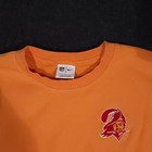 Nike Tampa Bay Buccaneers Thermal Shirt Mens Large Orange Waffle Knit Football