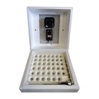 Farm Innovators 2450 Circulated Air Incubator W  Auto Egg Turner  White  2 Pack 