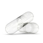10k Size 00 Empty Capsules Clear Gelatin Joined Gluten Preservative Free