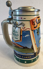 Michelob Pga Tour Sawgrass 17th Hole Lidded Beer Stein 1996 Ceramarte Brazil
