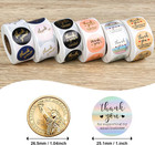 Thank You Stickers - 6 Rolls  3000 Pieces  1 Inch Labels For Packaging