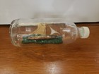 Hand Made Folk Art Ship In A Bottle  1