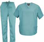 Medical Nursing Scrub Set Natural Uniforms Men Women Unisex Top And Pants Bp101