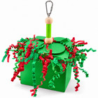 Bonka Bird Toys 3876x Christmas Party Box Forage Chew Shred Parrot Cage Toy Pet