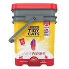 Purina Tidy Cats Lightweight Clumping Cat Litter 24 7 Odor Control  17 Lb  2pail
