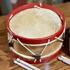 Vintage Lot Of 2 Snare Drums W  Drum Sticks Wood Antique Collectibles