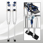 Aluminum Drywall Stilts Tool 48-64   Adjustable -taping Painting Painter Sliver