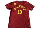Adidas - Men s Medium Nba  13 Paul George Hickory Red Throwback Jersey T-shirt
