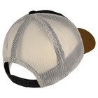 Mossy Oak Meshback Cap- Black white brown
