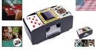 Portable Electric Card Shuffler For Uno  Blackjack   Poker - Time Saver Device