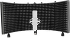 Rockville Rockshield 3 Large Studio Mic Isolation Shield W sound Dampening Foam