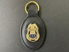 1 Brand New  Sba Pba Leather Key Chain Like Dea Lba Sba Pba