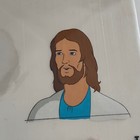 Miracles Of Jesus Original Animation Production Cel J19 12 x10 5  Rare Vintage