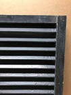 Antique Pair 17x31 House Window Wood Louvered Shutters Shabby Vtg Chic 595-26b