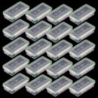 10 Pcs18650 16340 Portable Plastic Battery Waterproof Case Holder