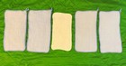 4-maliton Blue Baby Burp Cloths Muslin 100  Cotton Solid Theme   1 Generic White