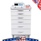 Dental Storage Cabinet 5 Drawers Assistant Mobile Utility Cart Medical Cabinet