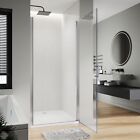 28 30 32 34 36  w X 72  h Pivot Swing Shower Door Frameless In Polished Chrome