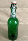 Old Vintage Grolsch 1 5 Liter Green Beer Bottle Porcelain Swing Top