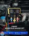Orion Motor Tech R410a Gauges  Ac Manifold Gauge Set For R22 R32 410a 134a Re
