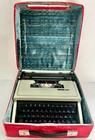 Serviced 1973 Olivetti Dora Portable Typewriter Pica Spanish Keyboard W  Case