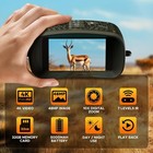 4k 48mp Night Vision Goggles 10x Zoom Infrared Digital Binoculars For Hunting