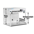 31 9   Desktop Vertical Laminar Flow Clean Bench Hepa uv  Iso Class5  Cb-80slim