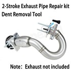 2-stroke Exhaust Pipe Repair Kit For 50cc And Up Motorcycle Dent Removal Tool Us