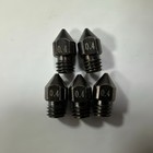 5pcs Mk8 Hardened Steel Nozzle For Ender 3 ender-3 Pro ender-3 S1  cr-10 Series