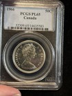 1966 Canada 50 Cents Pcgs Pl65 Canadian Silver Half Dollar 50c Fifty Cents