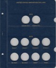 Whitman Classic Coin Album 4788 Innovation Dollars  1 2018-2025  4 Pgs  P d Book