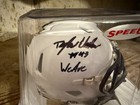 Signed Mini Helmet Tyler Elsden Penn State Lions Jsa Coa We Are Inscription