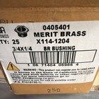 Hex Reducer Bushing 3 4  Male X 1 4  Female Npt Adapter Pipe Fitting Brass