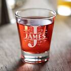 Wedding Shot Glasses - Personalized Engraved Name On A 3 Oz Custom Shot Glass 