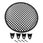 Universal 10 Inch Metal Mesh Speaker Subwoofer Grill Cover Waffle Style - 2 Pack